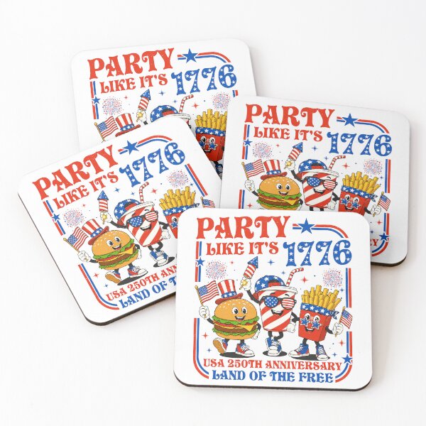 Item preview, Party like its 1776, funny 4th of july designed and sold by Ortigzitoun.