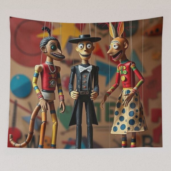 Item preview, Three Funny Puppets designed and sold by RAISC.