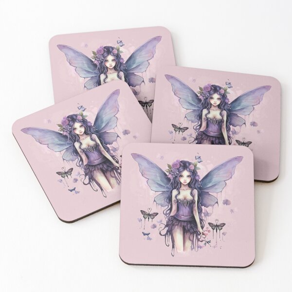 Item preview, Amethyst Rose Twilight Fairy designed and sold by TheInkRaven.
