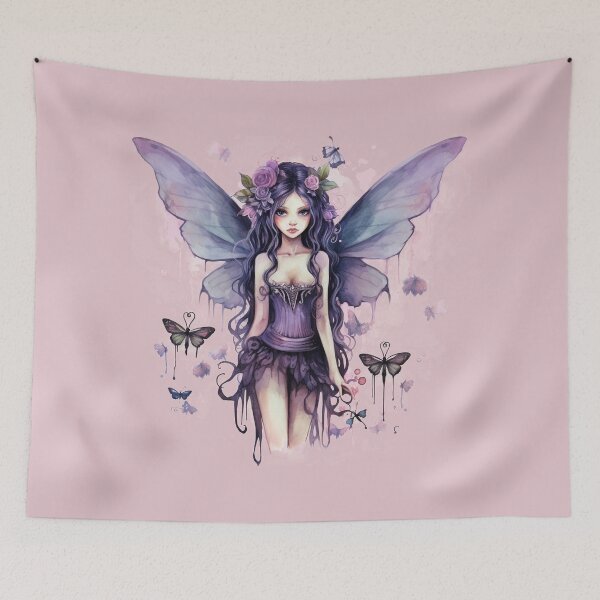 Item preview, Amethyst Rose Twilight Fairy designed and sold by TheInkRaven.