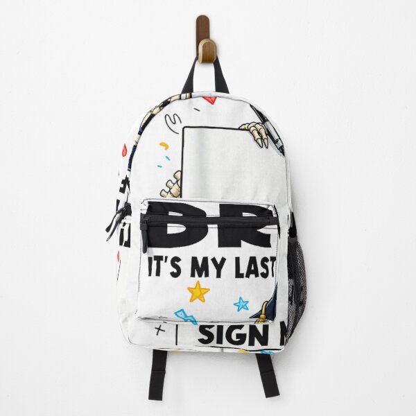 Item preview, Bruh It Is My Last Day Of School Sign My Shirt Dinosaur designed and sold by Serene woods.