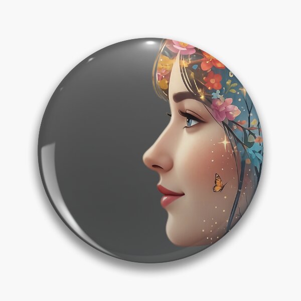 Item preview, Whispers of the Night Forest | Dreamy Floral Silhouette Illustration designed and sold by Y-MOONSTAR.