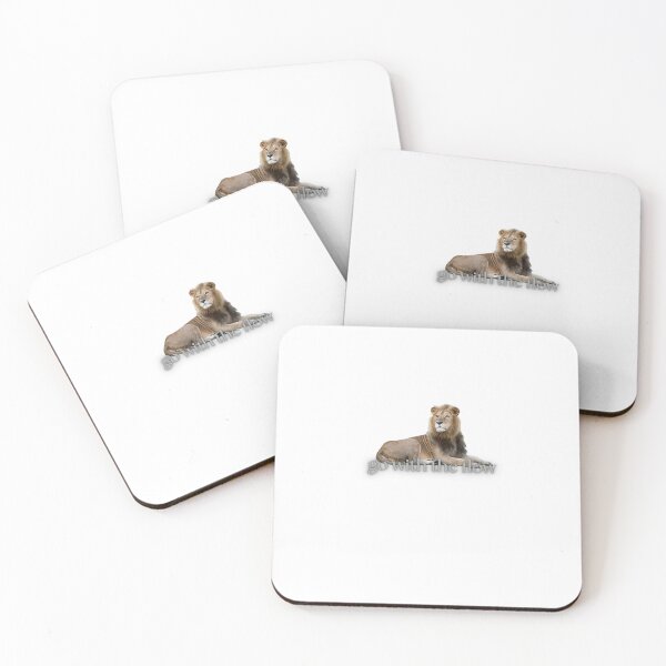 Item preview, go with the flow: Lion designed and sold by ByteAndBuy.