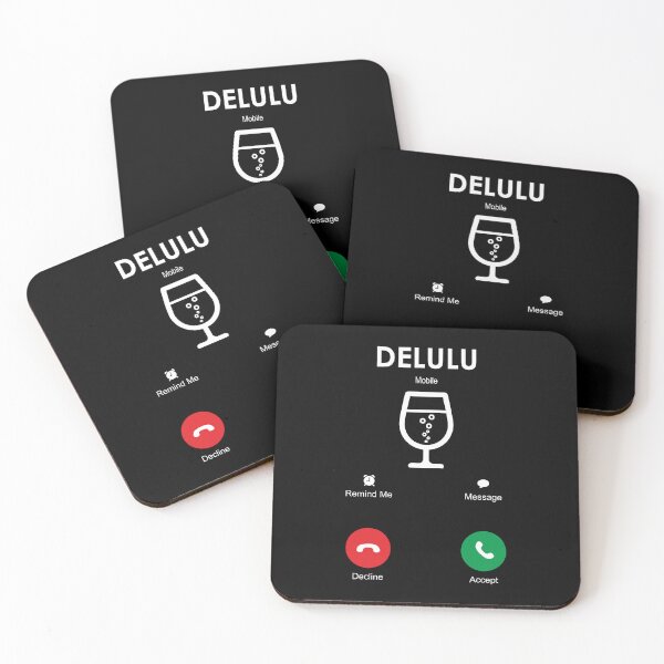 Item preview, DELULU incoming call designed and sold by Aceofspace3000.