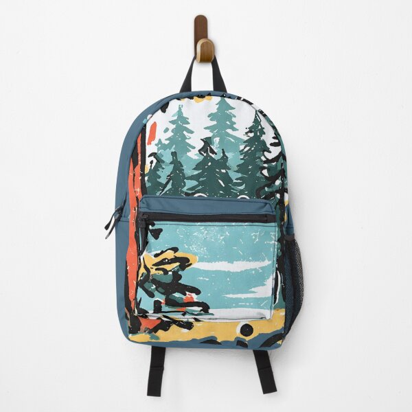Item preview, Sequoia National Park California Retro Landscape Cute Bear designed and sold by HowToCanadian.
