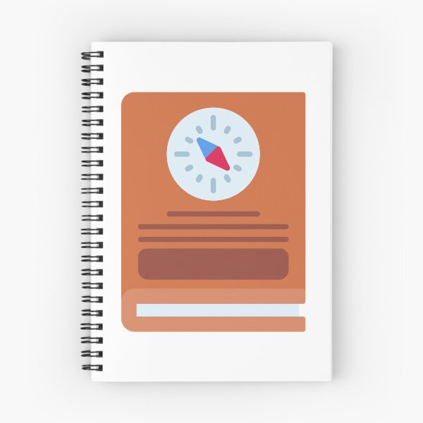 Item preview, Travel Guide Book Sticker - Explorer Handbook & Trip Planner Sticker for Tourists designed and sold by Tr Creative Design.