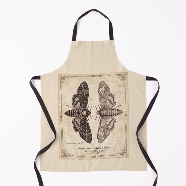Item preview, Death's Head Hawkmoth Vintage Scientific Print designed and sold by PixelQ.