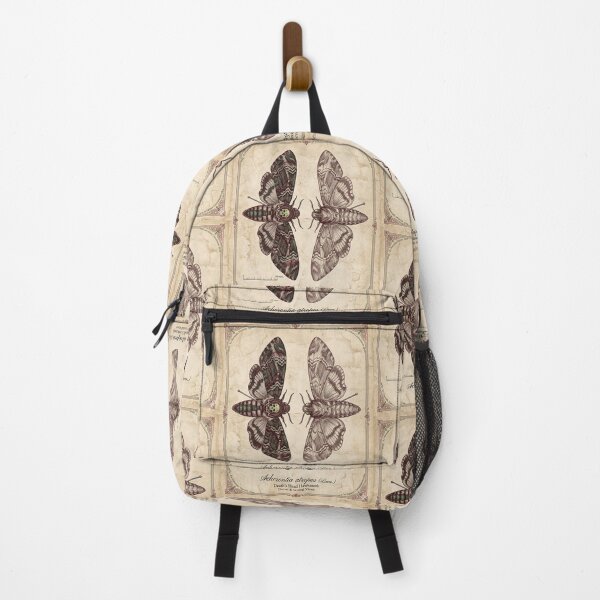 Item preview, Death's Head Hawkmoth Vintage Scientific Print designed and sold by PixelQ.