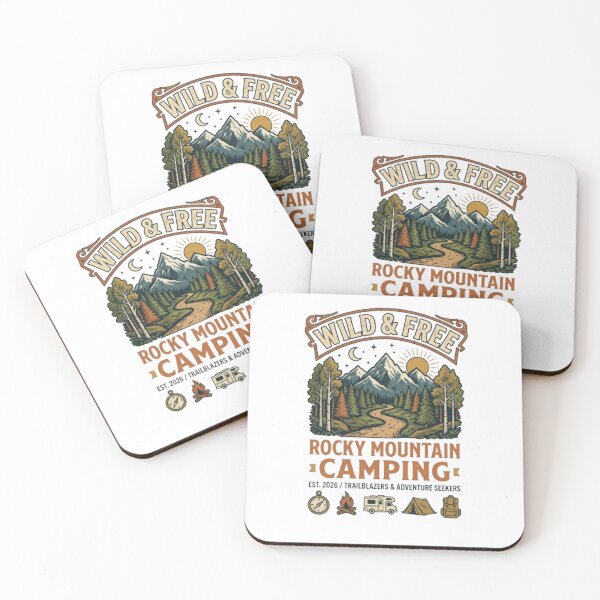 Item preview, Rocky Mountain Camping Shirt designed and sold by happyshirt27.