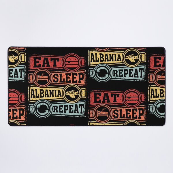 Item preview, Eat Sleep Albania Repeat designed and sold by GabbyKash.