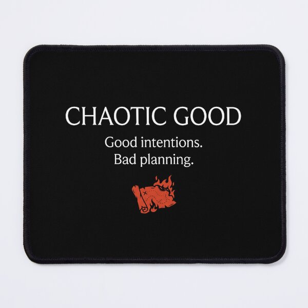 Item preview, Chaotic Good Good Intentions Bad Planning RPG designed and sold by Fenay Designs.