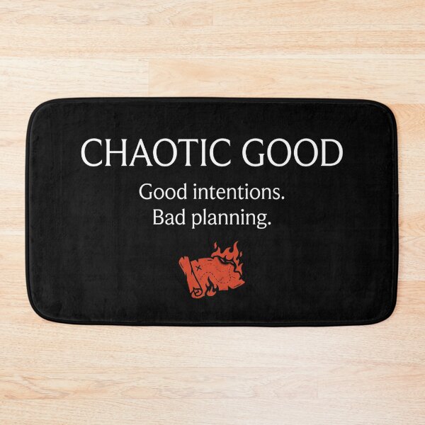 Item preview, Chaotic Good Good Intentions Bad Planning RPG designed and sold by Fenay Designs.