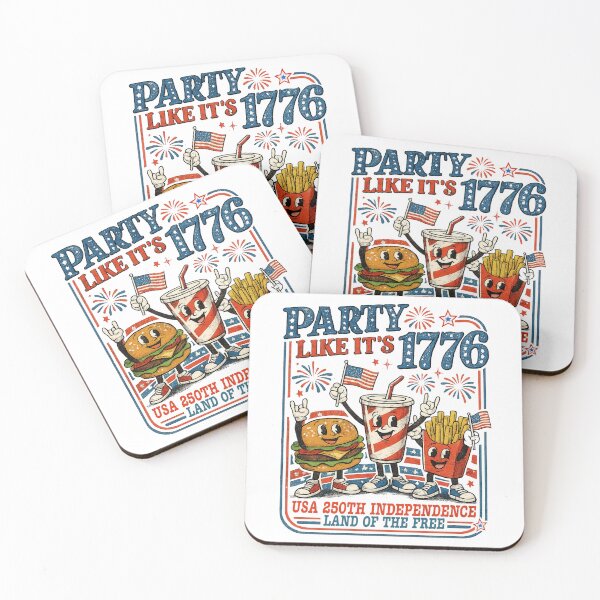 Item preview, Party like its 1776, funny 4th of july designed and sold by Ortigzitoun.