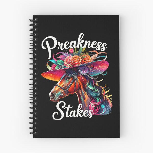 Item preview, Preakness Stakes Floral Horse Colorful Artistic Derby Racing Fan Horse Lover Gift designed and sold by River Silva.