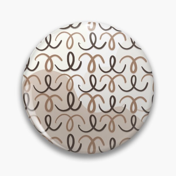 Item preview, Neutral Abstract Loop Pattern – Modern Minimal Boho Design designed and sold by Barelythere2324.