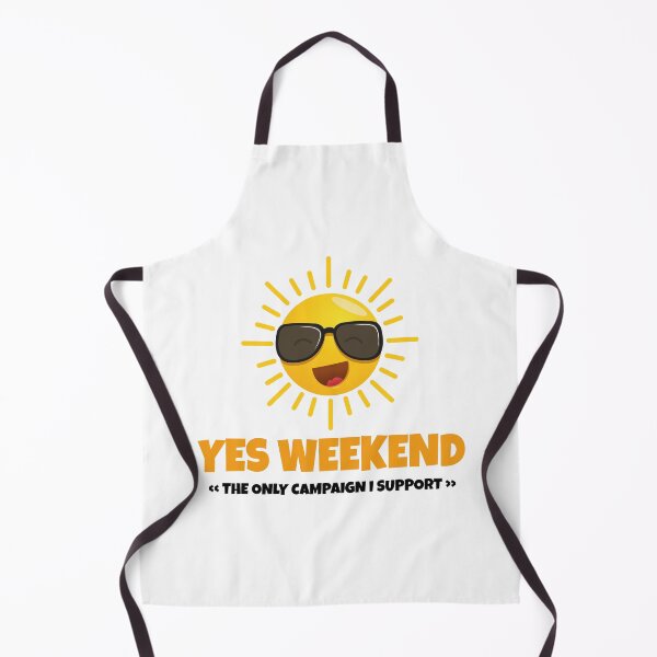 Item preview, Yes Weekend Funny Sun Design – Cool Weekend Lover Parody Art designed and sold by WordPlayStudio.