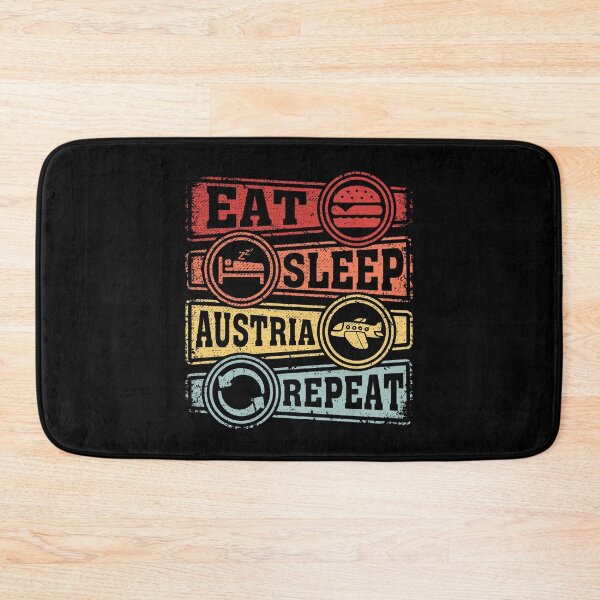 Item preview, Eat Sleep Austria Repeat designed and sold by GabbyKash.