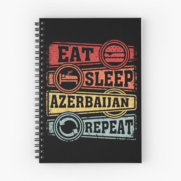Item preview, Eat Sleep Azerbaijan Repeat designed and sold by GabbyKash.