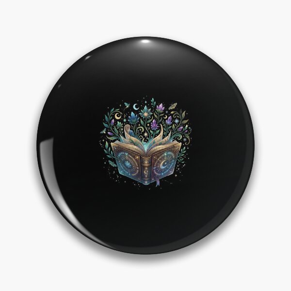 Item preview, Magical Spellbook Botanical Fantasy RPG Design designed and sold by Fenay Designs.