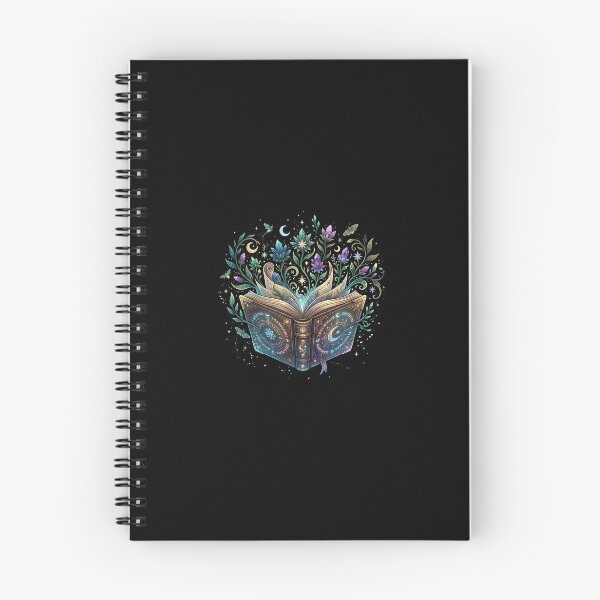 Item preview, Magical Spellbook Botanical Fantasy RPG Design designed and sold by Fenay Designs.