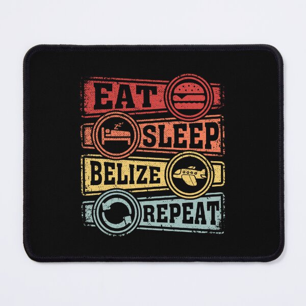 Item preview, Eat Sleep Belize Repeat designed and sold by GabbyKash.