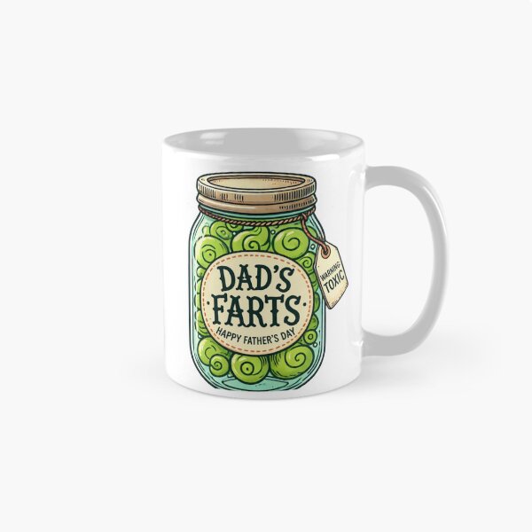 Item preview, Happy Father’s Day Dad Fart Jar Humor designed and sold by Willyboy16.