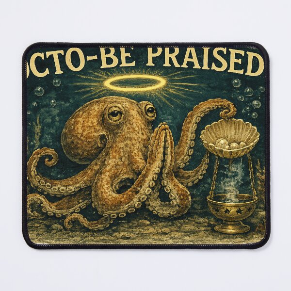 Item preview, Praising Octopus Underwater Whimsy designed and sold by AlexCooper14.