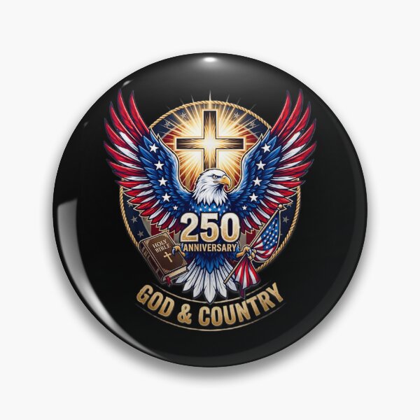 Item preview, American Eagle 250th Anniversary God And Country Christian Bible Patriot Eagle designed and sold by LizzyKeiko.