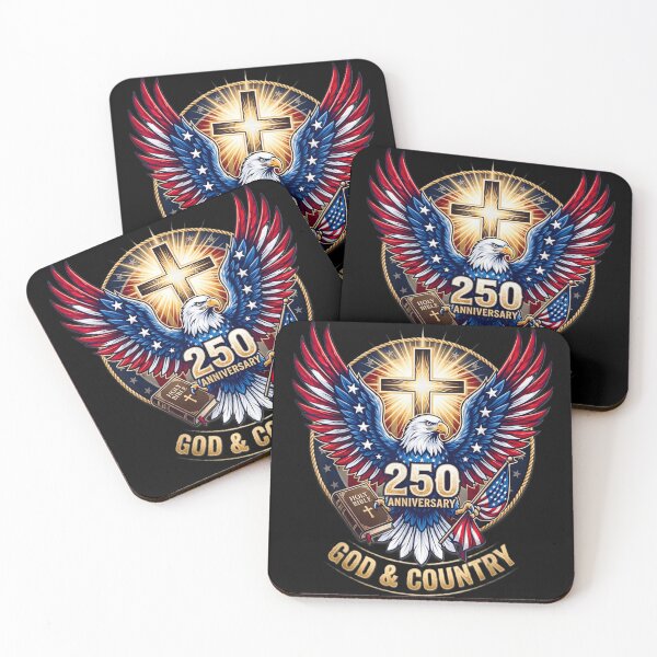 Item preview, American Eagle 250th Anniversary God And Country Christian Bible Patriot Eagle designed and sold by LizzyKeiko.