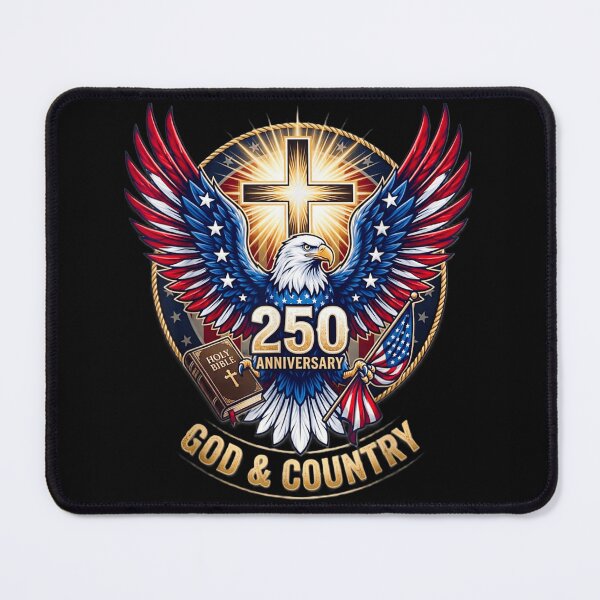 Item preview, American Eagle 250th Anniversary God And Country Christian Bible Patriot Eagle designed and sold by LizzyKeiko.