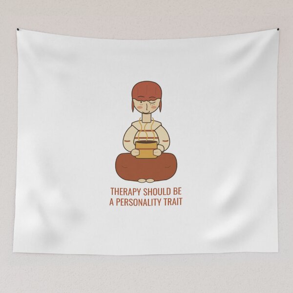 Item preview, Therapy Should Be a Personality Trait designed and sold by The Quiet Thicket.