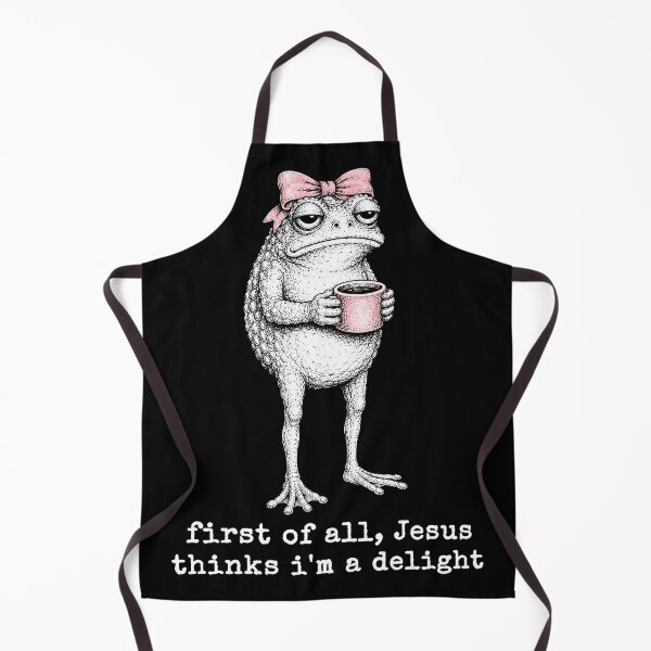 Item preview, First of All Jesus Thinks I'm A Delight Frog Meme designed and sold by will freed18.