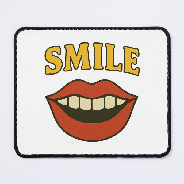 Item preview, Retro Smile Pop Art Vintage Lips Illustration designed and sold by Supergrafix07.