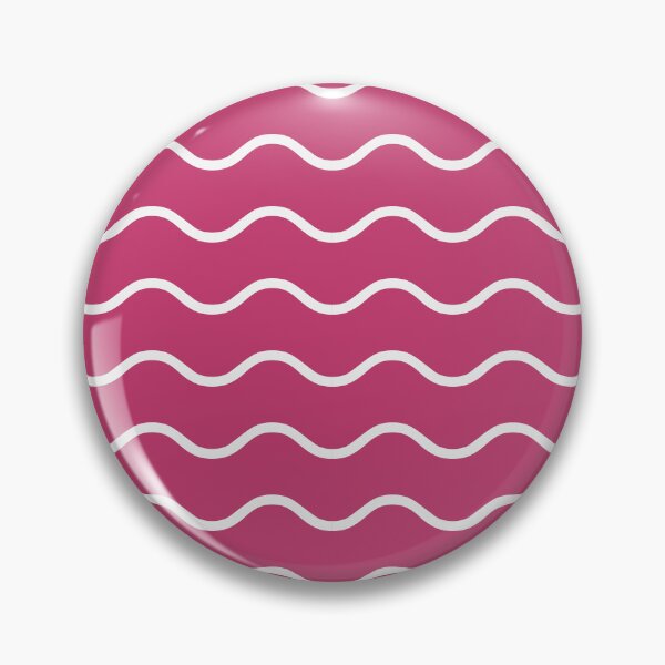 Item preview, Magenta And White Waves Pattern designed and sold by pattern-archive.