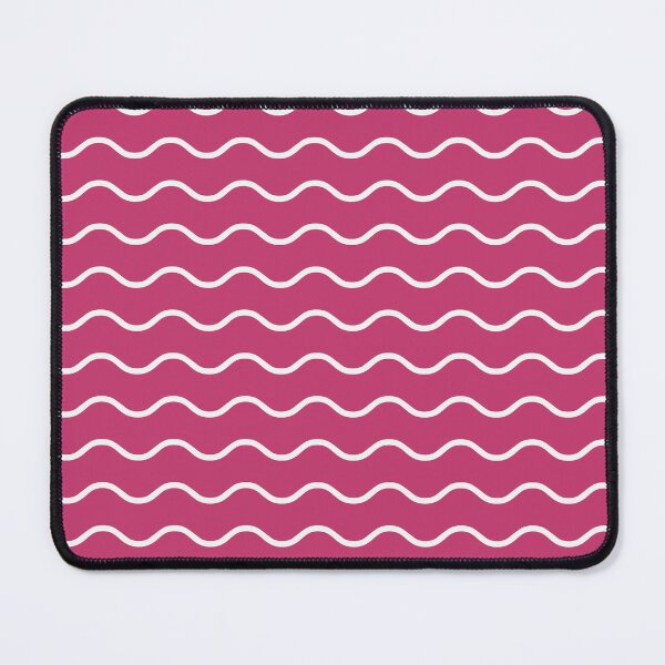 Item preview, Magenta And White Waves Pattern designed and sold by pattern-archive.