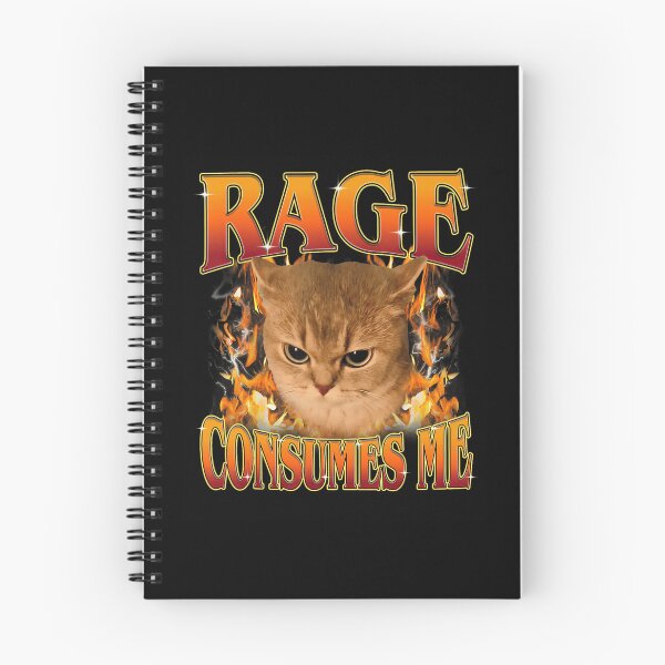 Item preview, Rage Cat Funny Meme Graphic Poster Design designed and sold by aliciabbja.