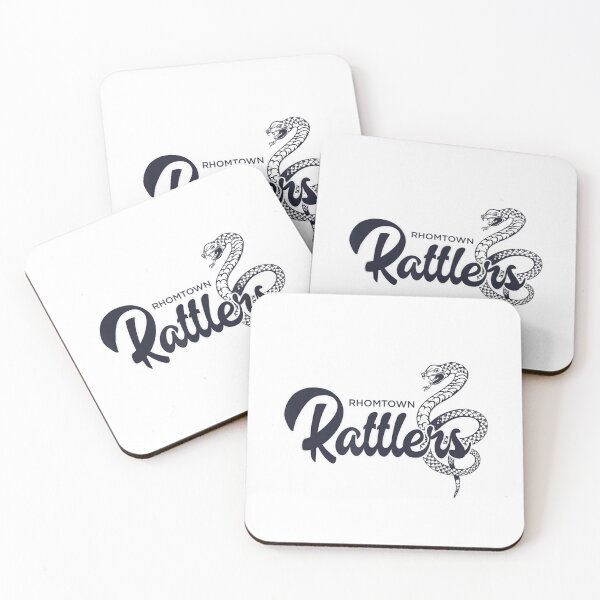 Item preview, Rhomtown Rattlers Snake Mascot Sport Team Vintage Style Serpent Graphic Art designed and sold by MassonCalepon.