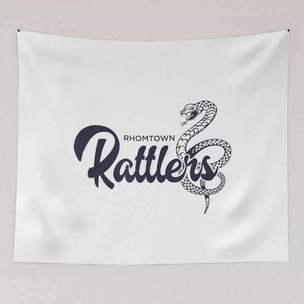 Item preview, Rhomtown Rattlers Snake Mascot Sport Team Vintage Style Serpent Graphic Art designed and sold by MassonCalepon.