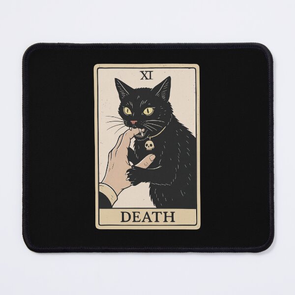 Item preview, Death - Cat Death Tarot Card designed and sold by suhairee-studio.