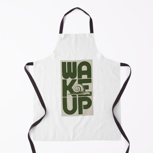 Item preview, Vintage Wake Up Snail Graphic Design designed and sold by LazyGeniusArt.