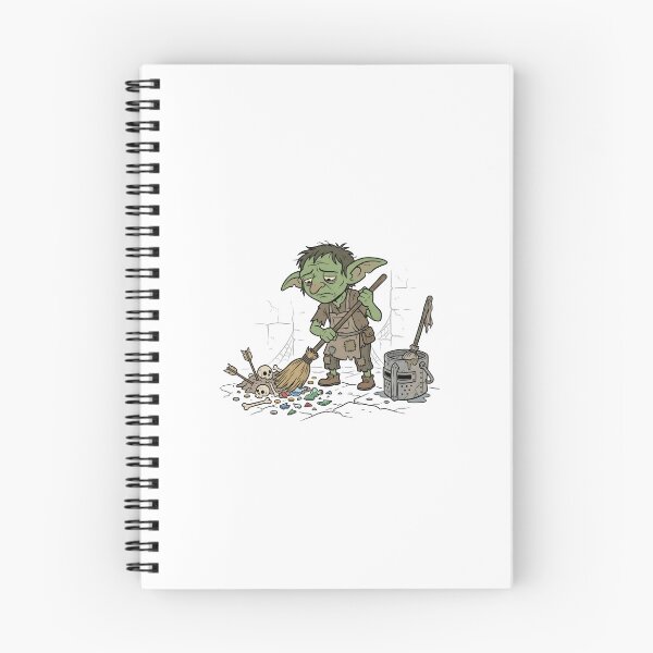 Item preview, Goblin Dungeon Cleanup Crew Fantasy RPG Art designed and sold by Fenay Designs.