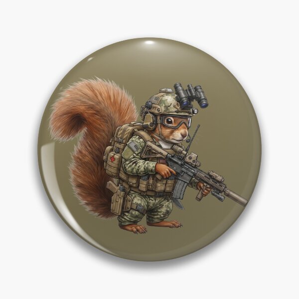 Item preview, Tactical Special Ops Squirrel: Elite Operator designed and sold by Wild Hare.