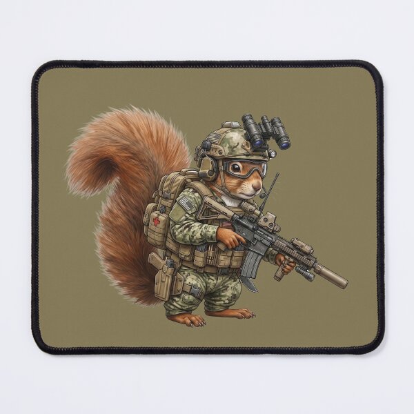 Item preview, Tactical Special Ops Squirrel: Elite Operator designed and sold by Wild Hare.