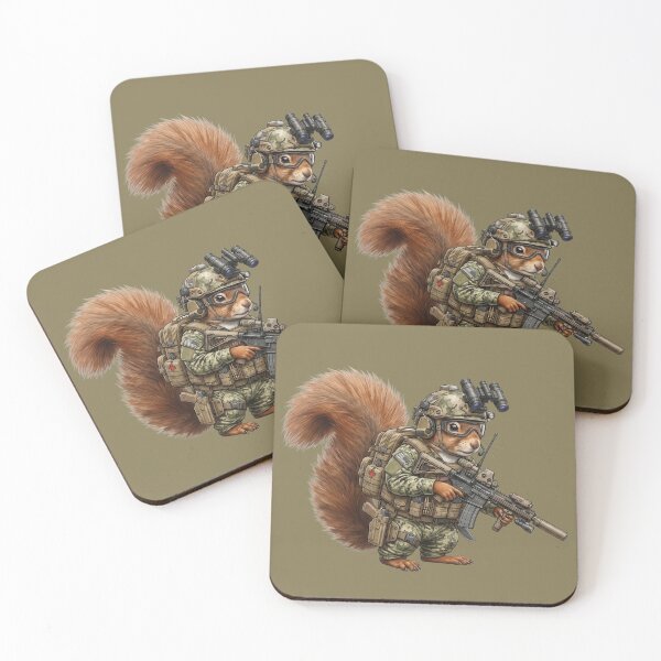Item preview, Tactical Special Ops Squirrel: Elite Operator designed and sold by Wild Hare.