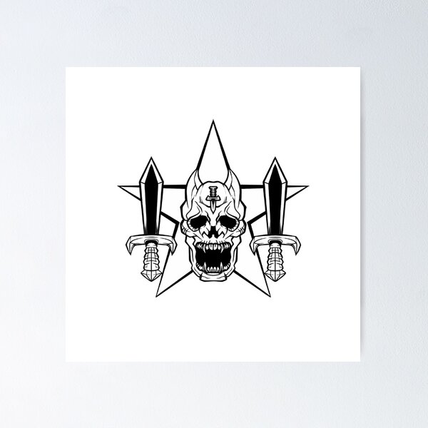 Item preview, DIO Brando Skull Emblem - JoJo Star and  designed and sold by nighto-0W.