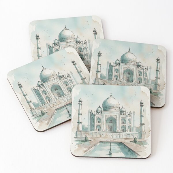 Artikelvorschau, Taj Mahal, Indien entworfen und verkauft von VoidVeilStudio.