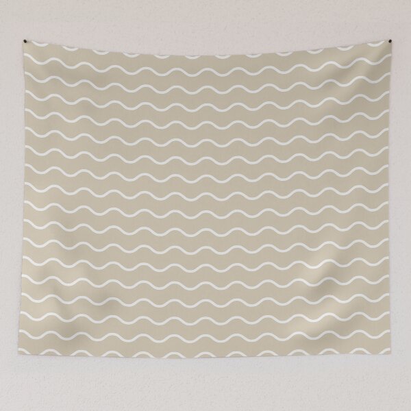 Item preview, Sand And White Waves Pattern designed and sold by pattern-archive.