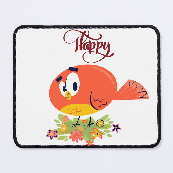 Item preview, Happy bird designed and sold by SURYAsticker.