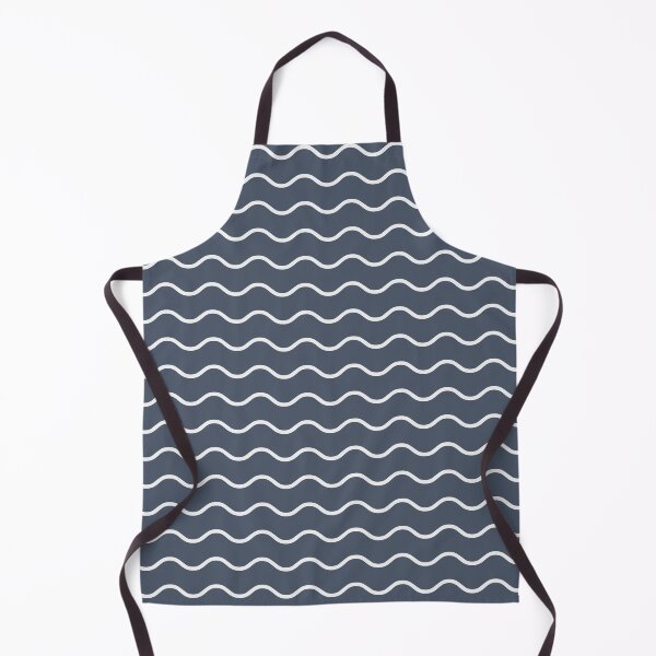 Item preview, Slate And White Waves Pattern designed and sold by pattern-archive.