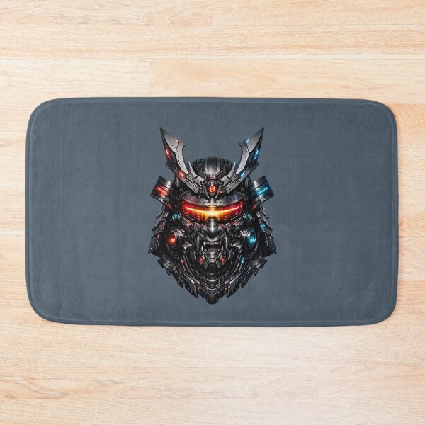Item preview, Cyberpunk Samurai Mask Neon Techwear Warrior designed and sold by Moons Studio.